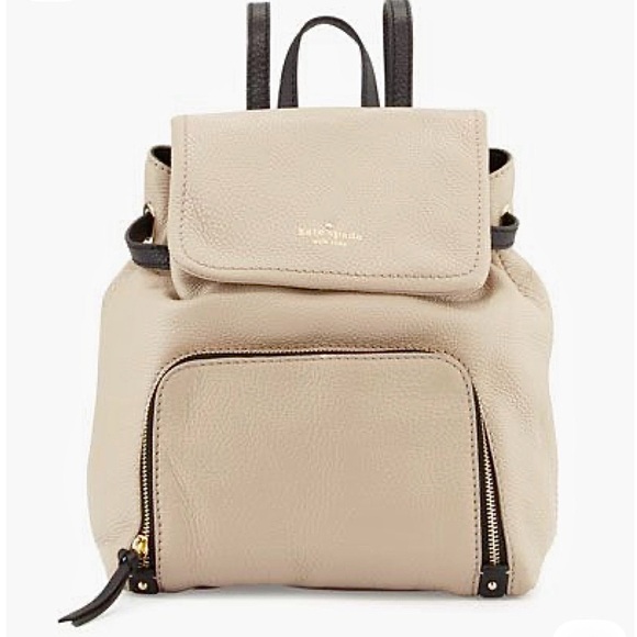 KATE SPADE Cobble Hill Charley leather backpack. 🖤🤍🤎 - Picture 1 of 8